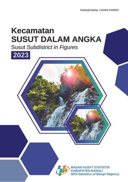 Kecamatan Susut Dalam Angka 2023