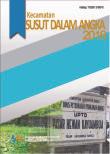 Kecamatan Susut Dalam Angka 2019